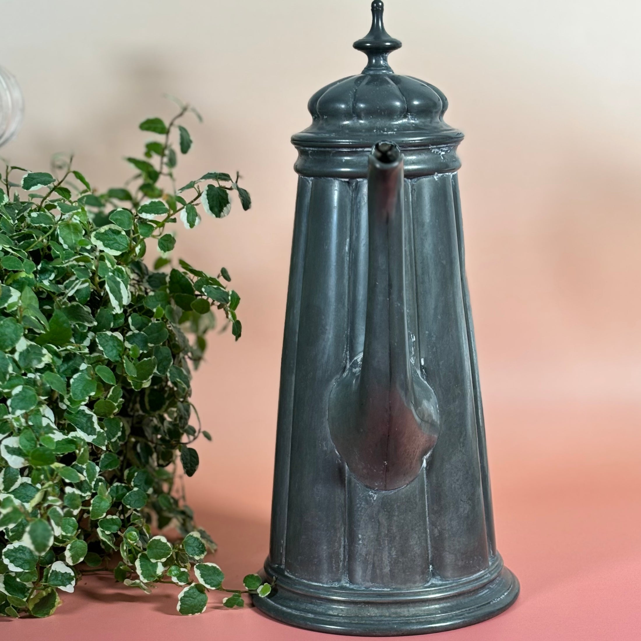 Vintage Pewter Tea Pot