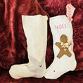 Load image into Gallery viewer, Set of 2 Vintage Christmas Stockings
