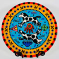 Load image into Gallery viewer, Vibrant Handpainted Ceramic Plate
