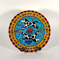 Load and play video in Gallery viewer, Vibrant Handpainted Ceramic Plate
